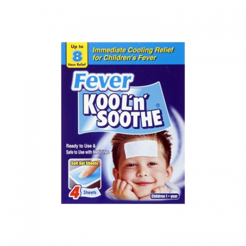 Kool n Soothe Migraine Soft Gel Sheets - 4 Pack